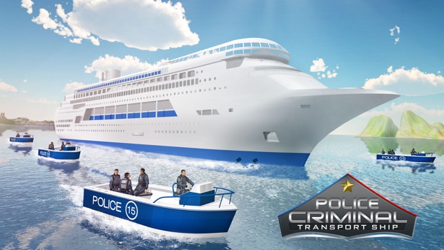 Police Criminal Transport Ship: Prison Coast Guard(圖4)-速報App