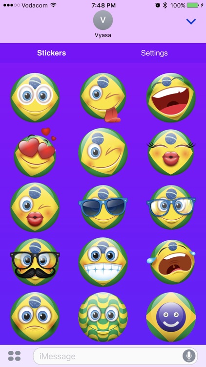 Brazil Emoji Stickers