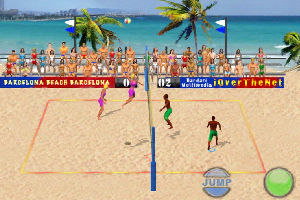 Over The Net Beach Volleyball screenshot 2