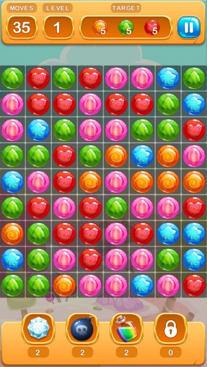 Candy Sweet ~ New Challenging Match 3 Puzzle Game