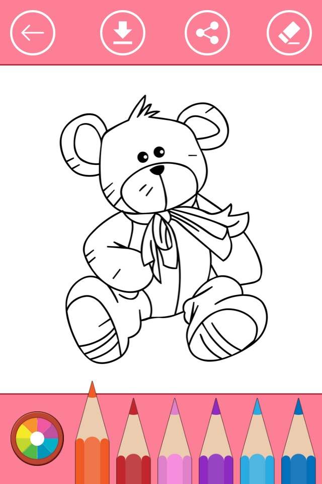 Coloring Book of Toys for Children: Learn to color screenshot 4