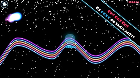 Screenshot #8 for Ski On Neon - Top Flying Game!