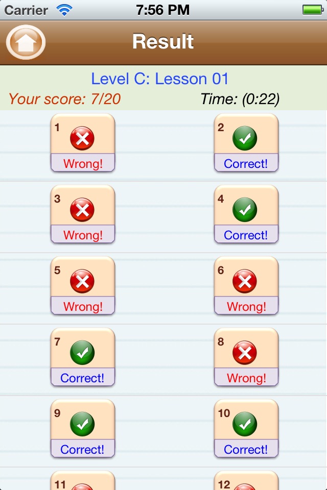 English Test Level (A,B,C) screenshot 4