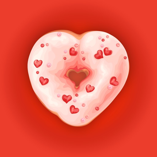 Donuts love - Stickers for iMessage icon