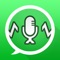 With Audio Sender, you are able to send pre-recorded audio with your funny voice to other messagers