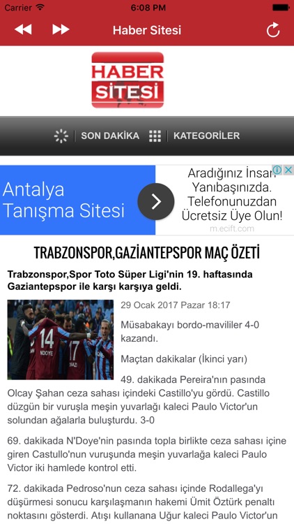 Haber Sitesi screenshot-3