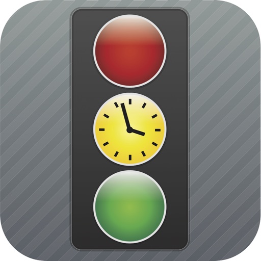 Stoplight Clock Icon
