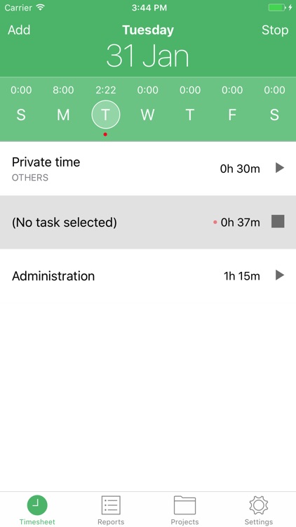TimeCamp Time Tracker