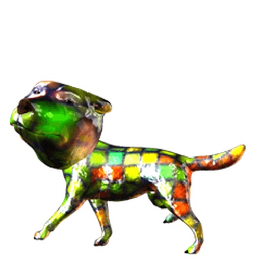 Crystal Dog Sticker So Cool icon