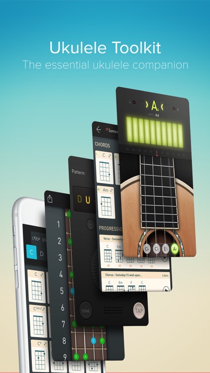 Ukulele Toolkit - Tools of Tuner and Chord for Uke screenshot-0