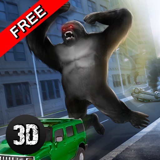 Gorilla Rampage Attack: Destroy City iOS App