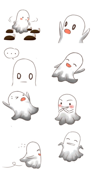Little Ghost Stickers screenshot-3