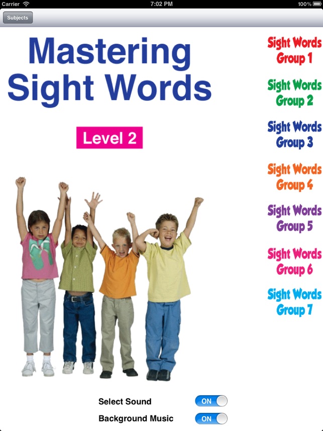 Mastering Sight Word Level 2(圖1)-速報App