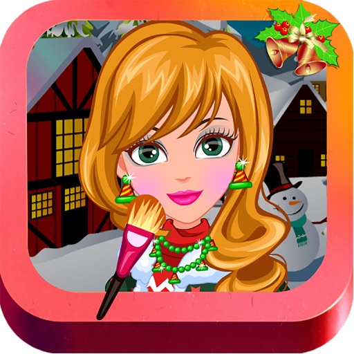 Christmas Girl SPA Salon － Dress Up & Makeover icon