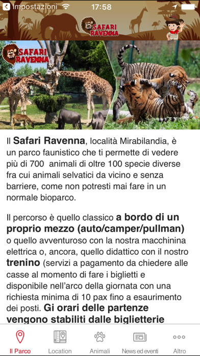 Parco Safari Ravenna screenshot 2