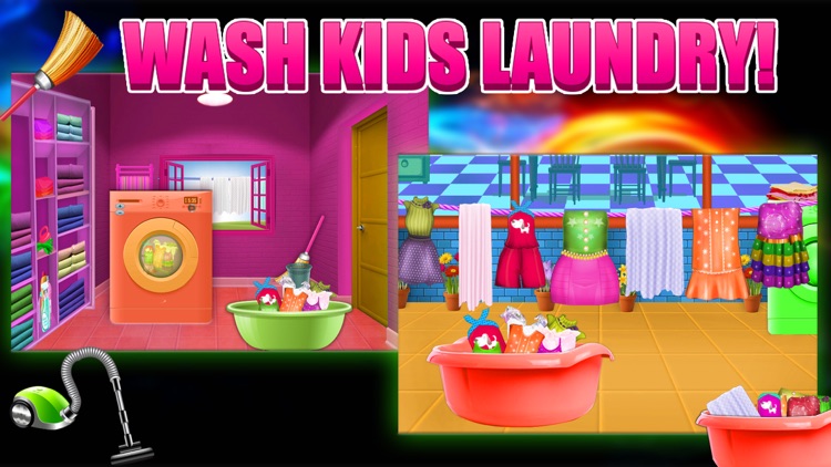 Hotel Room & Laundry Wash- Cleaning Game screenshot-4