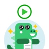 Animated Cute Baby Dinosaur