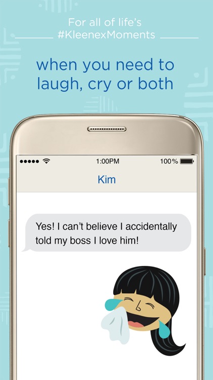 Kleenex® Moment Emoji Sticker Pack