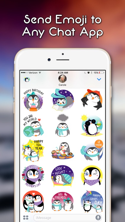 Pemoji - Penguin Emoji Stickers!