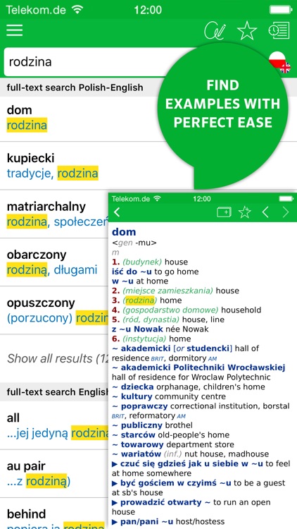 Dictionary Polish - English CONCISE by PONS