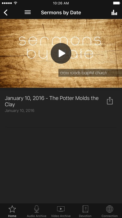 Cross Roads Baptist Church App