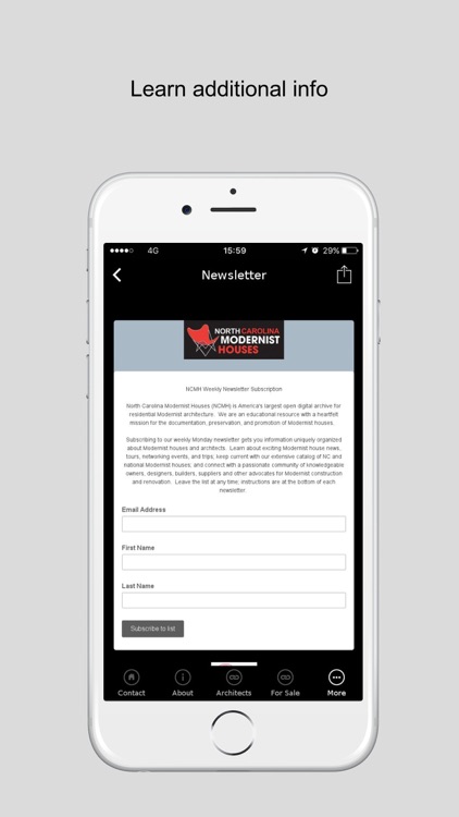 North Carolina Modernist screenshot-4
