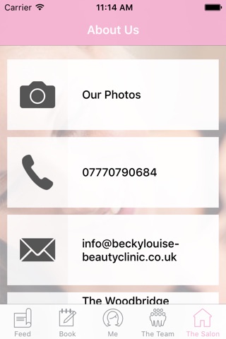 Becky Louise Beauty Clinic screenshot 3