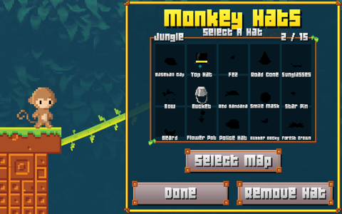 Monkey Swing for iPad screenshot 2
