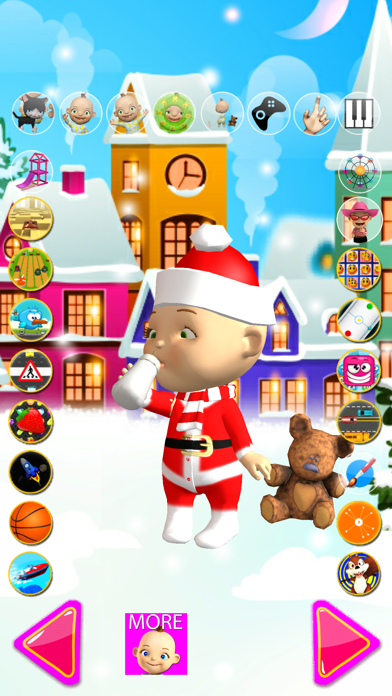 How to cancel & delete Talking Babsy Baby Xmas Games from iphone & ipad 4