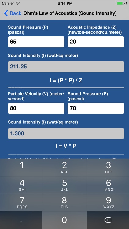 Acoustics Engineering Calculator screenshot-4
