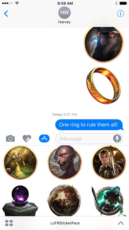The Lord of the Rings LCG Stickers