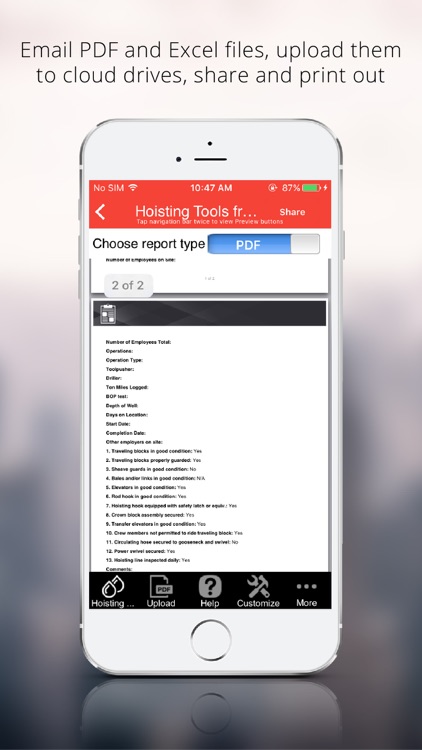 Hoisting Tools Inspection App screenshot-3