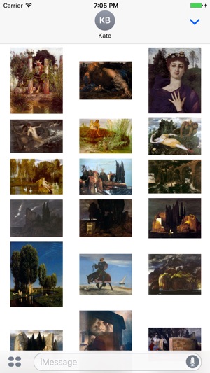 Arnold Bocklin Artworks Stickers(圖3)-速報App