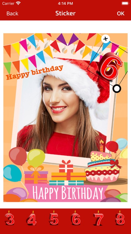Birthday Photo Frame & Editor screenshot-6