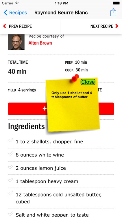 JustMyRecipes screenshot-4