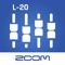 L-20 Control is an app that enables wireless control of the ZOOM LIVETRAK L-20/L-20R