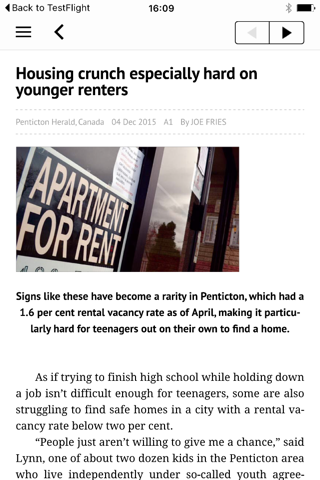 Penticton Herald - náhled