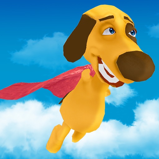 Flappy Super Dog 3D iOS App