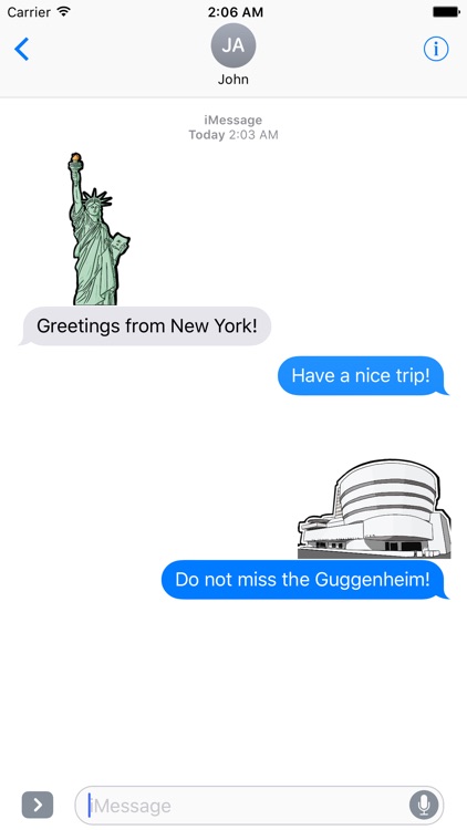 Greetings from New York