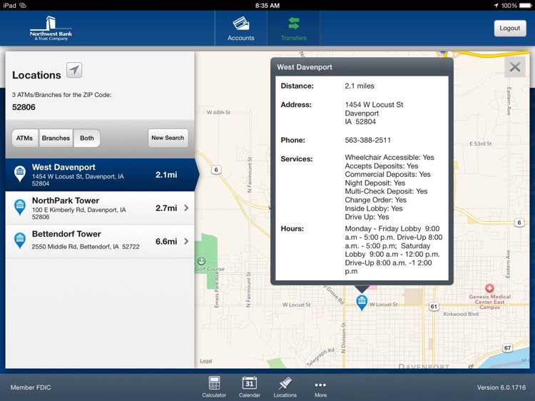 Northwest Mobile Bank for iPad screenshot-4