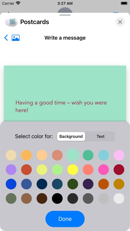 Postcards for iMessage screenshot-4