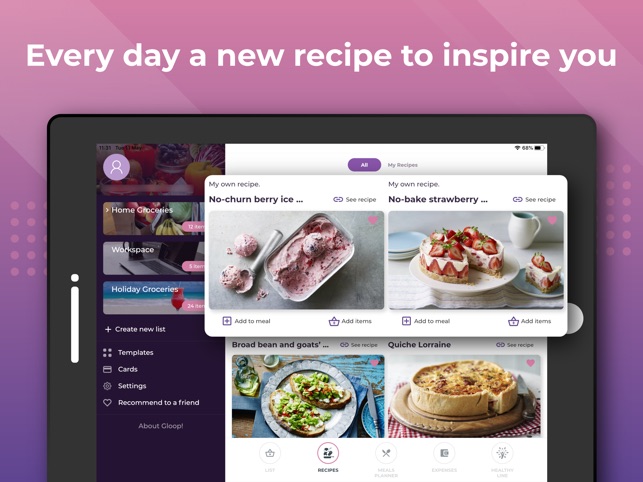 Gloop: Grocery Shop List Maker On The App Store