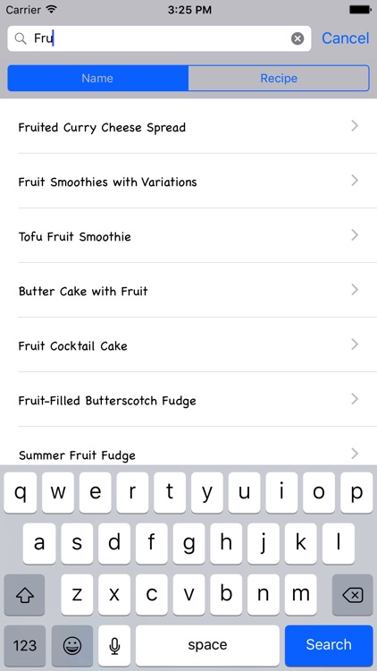 Fruit Recipes HD screenshot-4