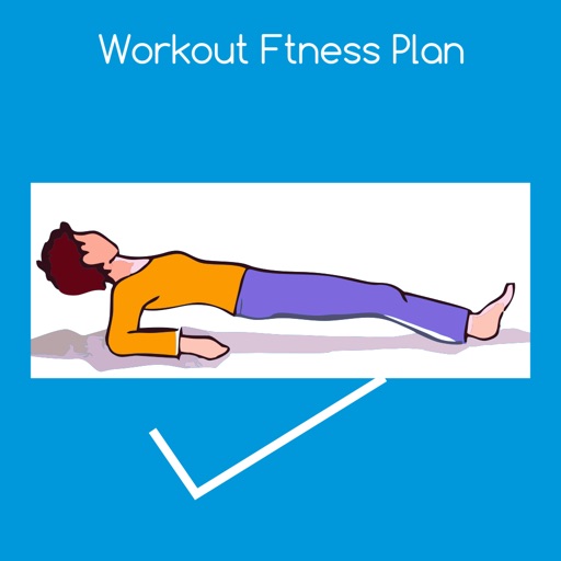 Workout fitness plan icon