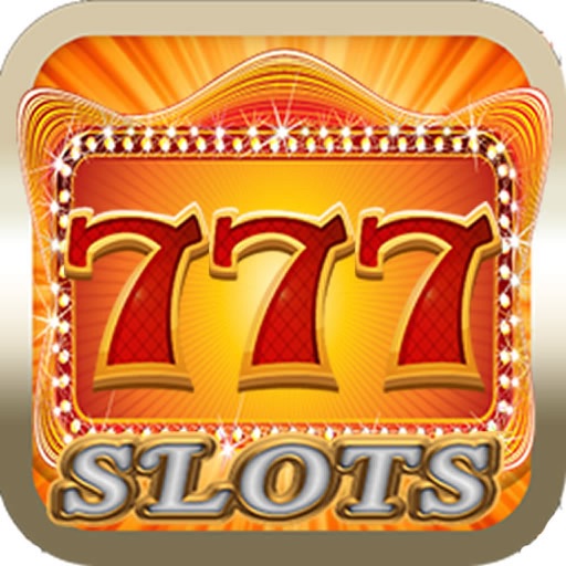 Vegas Slot Machine Party Icon