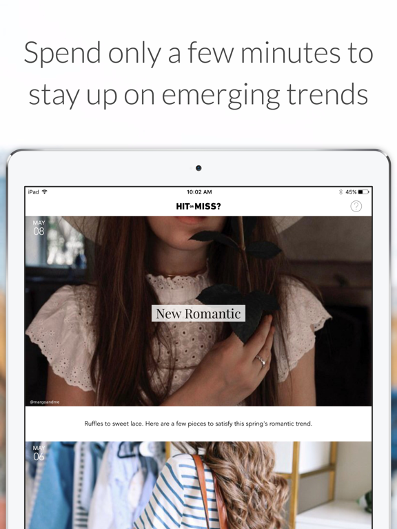 Hit or Miss? Fashion Trends Delivered Daily. screenshot