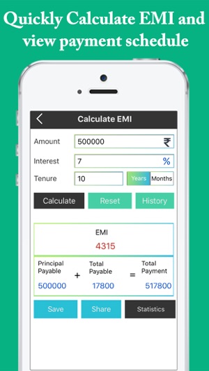 EMI Calculator - Easy EMI,Loan,Interest Calculator(圖2)-速報App