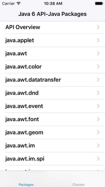 JDoc-Java SE 6 API