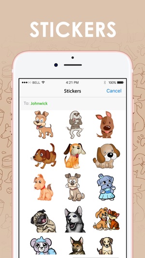 Cute Puppies Stickers Themes by ChatStick(圖1)-速報App