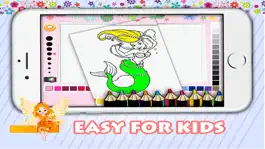 Game screenshot Mermaid & Fairy coloring pages free Game for Girls mod apk
